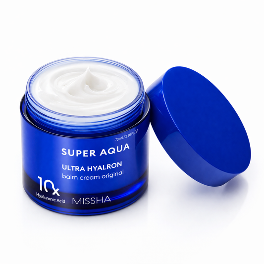 MISSHA Super Aqua Ultra Hyalron Balm Cream – Deep Hydrating Korean Moisturizer 70ml