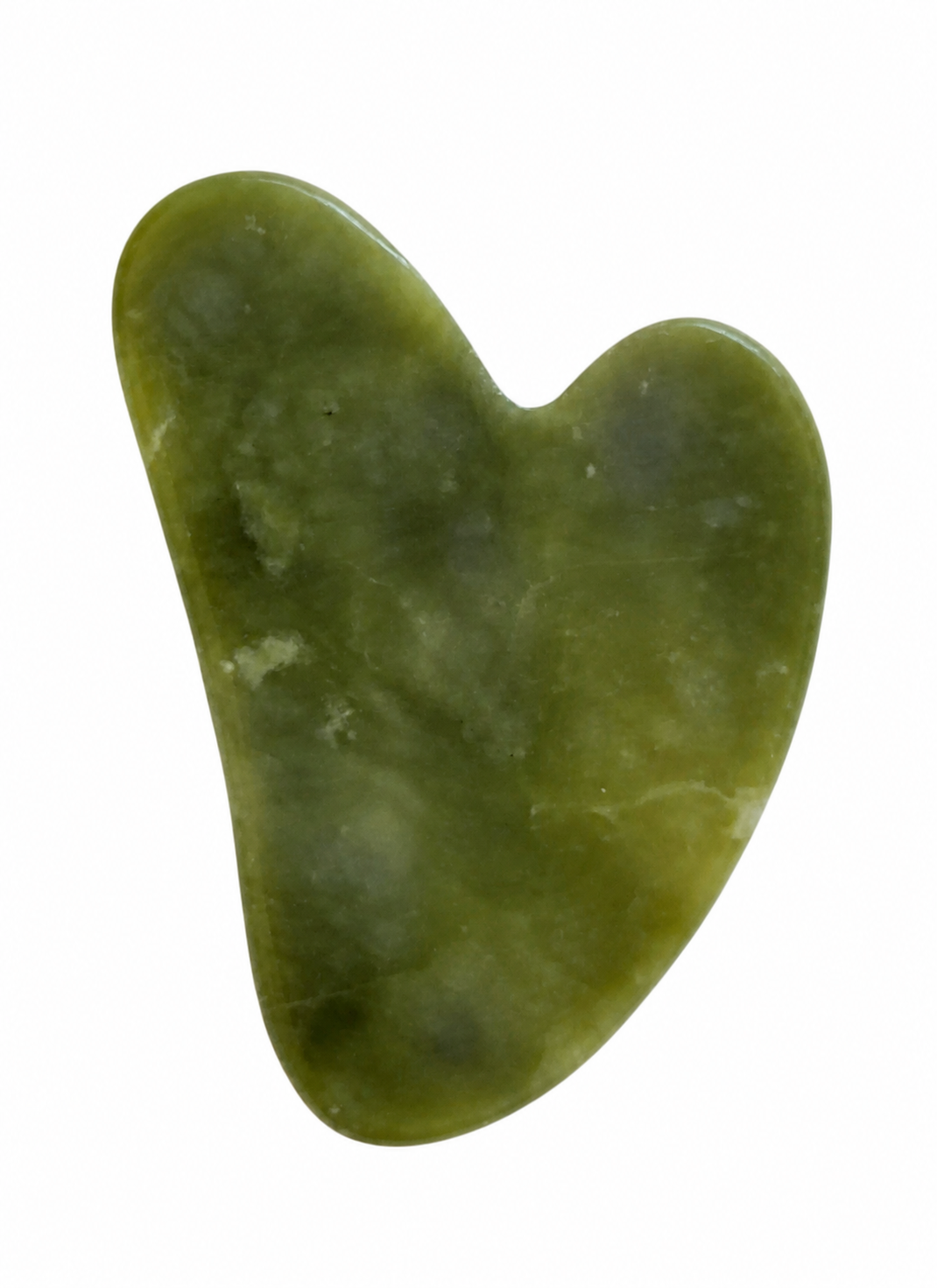 Xiuyan Jade Gua Sha Facial Massage Tool Natural Jade Face Sculpting Stone