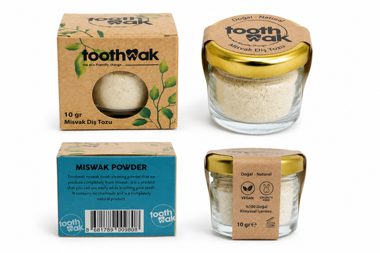 Toothwak Natural Miswak Tooth Powder 10g