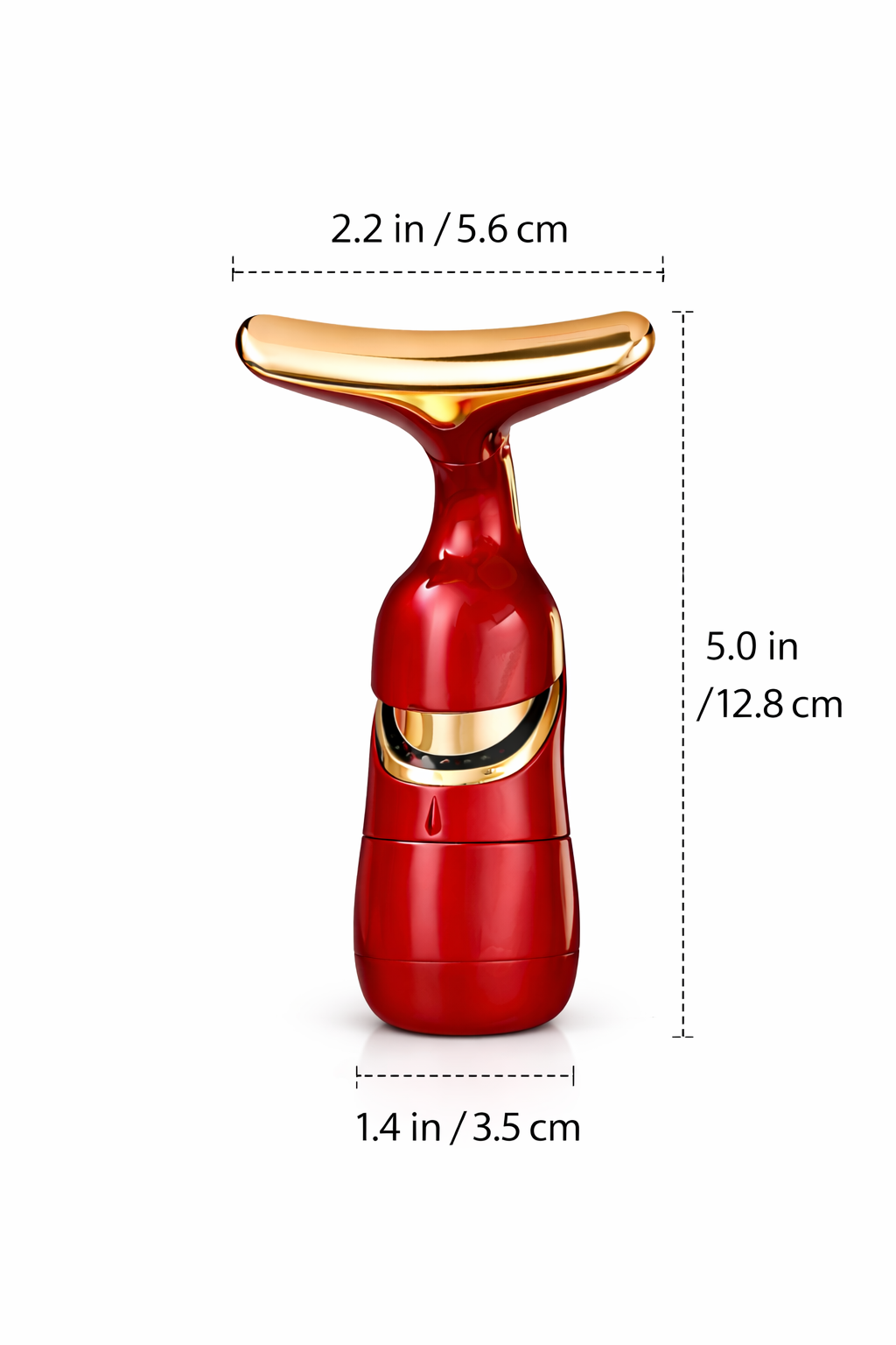 3-in-1 Electric Facial & Neck Massager – Anti-Aging Skin Lifting Device with Interchangeable Heads