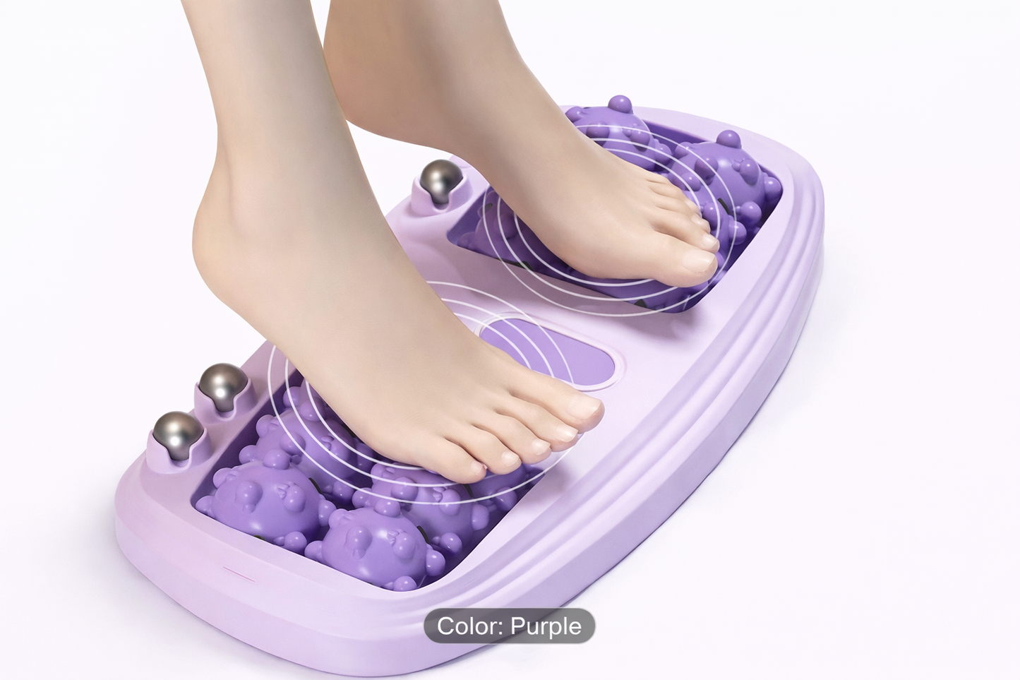 Foot Massage Roller – Acupressure Reflexology Massager for Relaxation