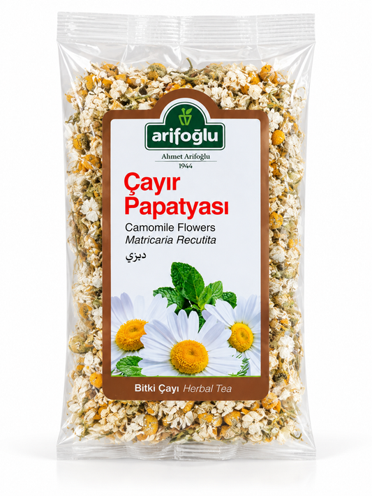 Arifoğlu Chamomile Flowers Herbal Tea 60g | Dried Chamomile Tea | Matricaria Recutita
