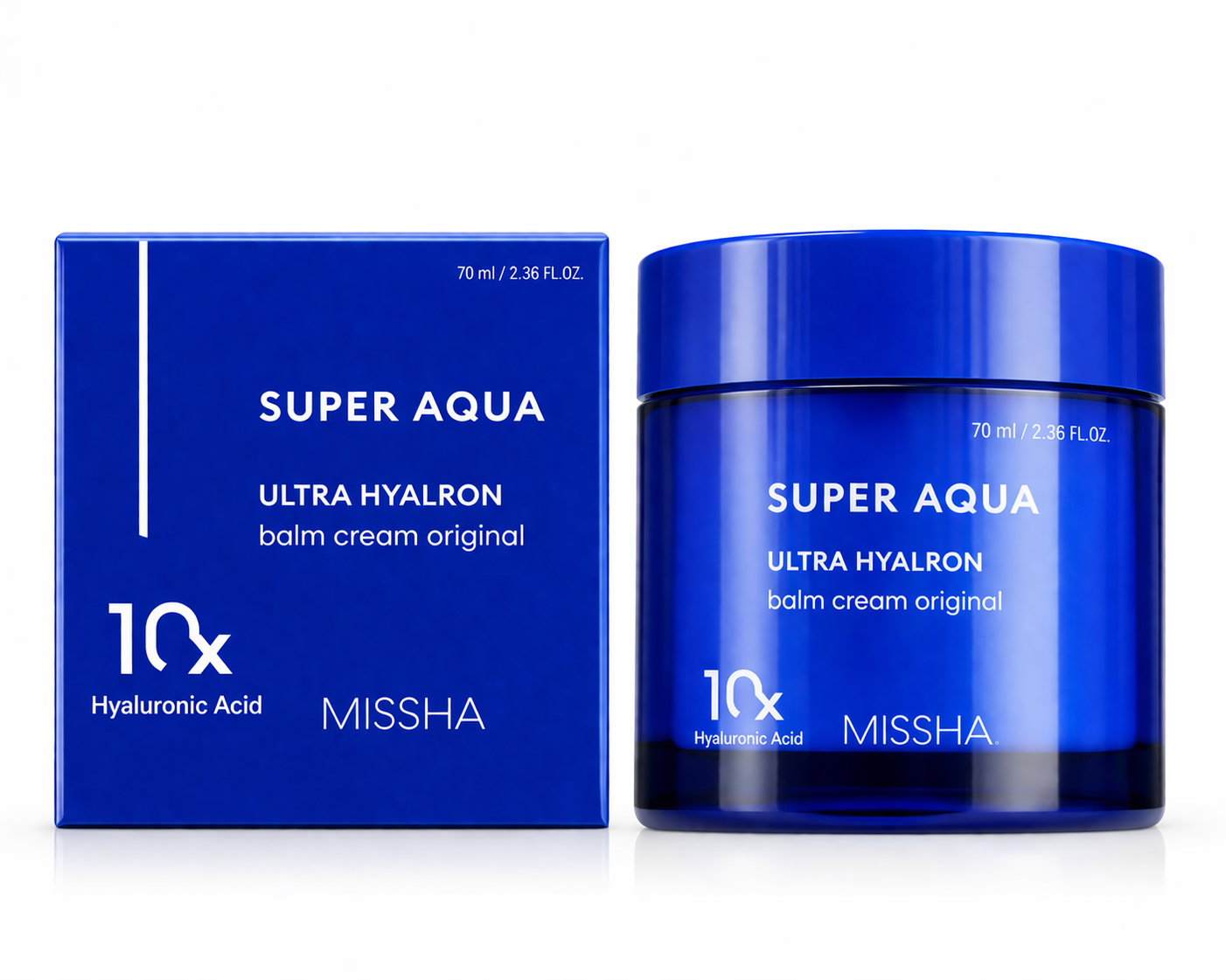 MISSHA Super Aqua Ultra Hyalron Balm Cream Korean Moisturizer with Hyaluronic Acid