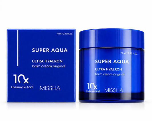 MISSHA Super Aqua Ultra Hyalron Balm Cream – Deep Hydrating Korean Moisturizer 70ml