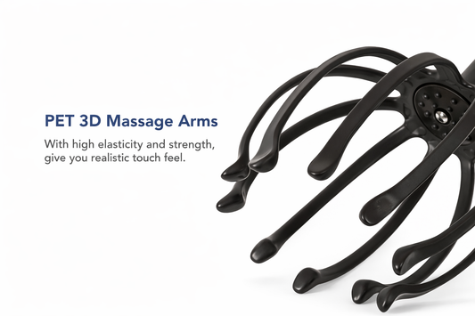 Octopus Head Massager – 3D Scalp Relaxation Tool