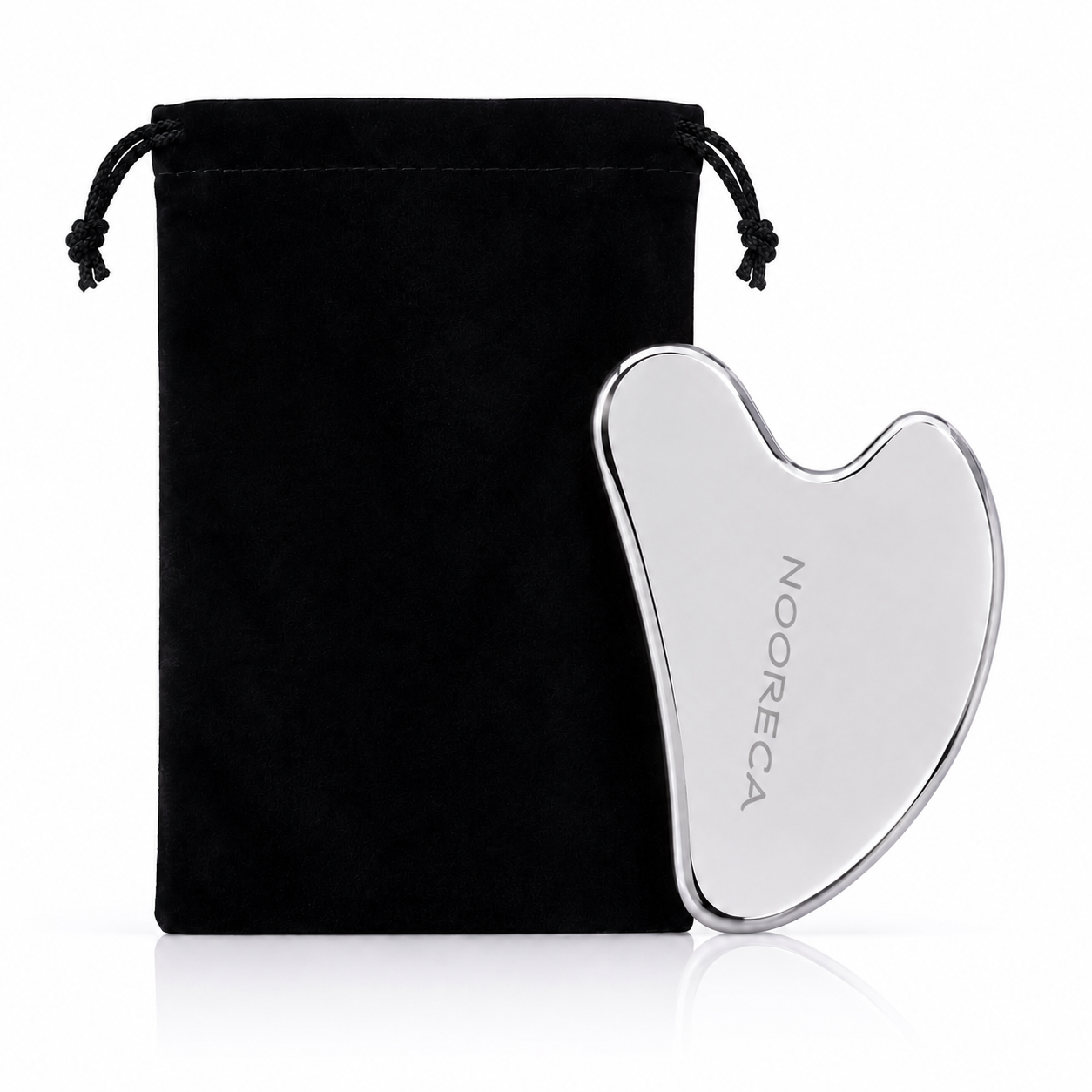 NOORECA Stainless Steel Gua Sha Facial Massage Tool UAE