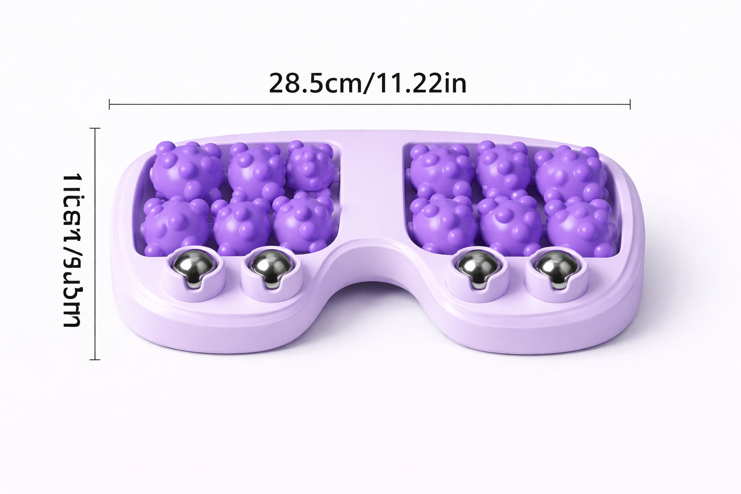 Foot Massage Roller – Acupressure Reflexology Massager for Relaxation