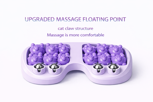 Foot Massage Roller – Acupressure Reflexology Massager for Relaxation