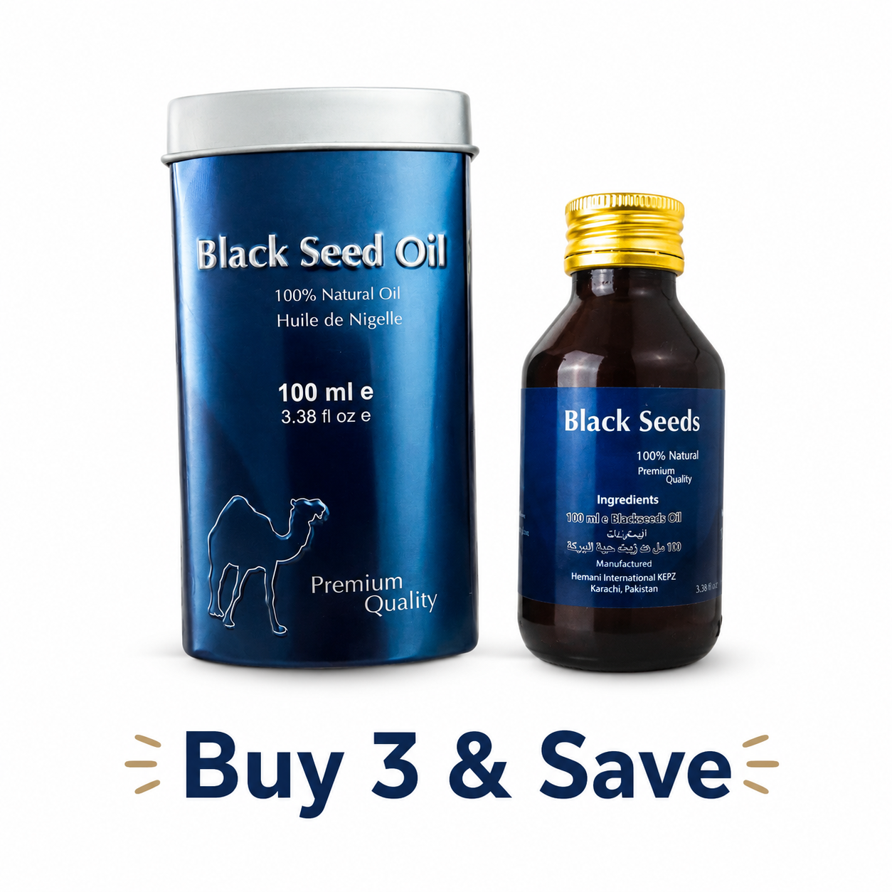 HEMANI Black Seed Oil 100ml Natural Oil