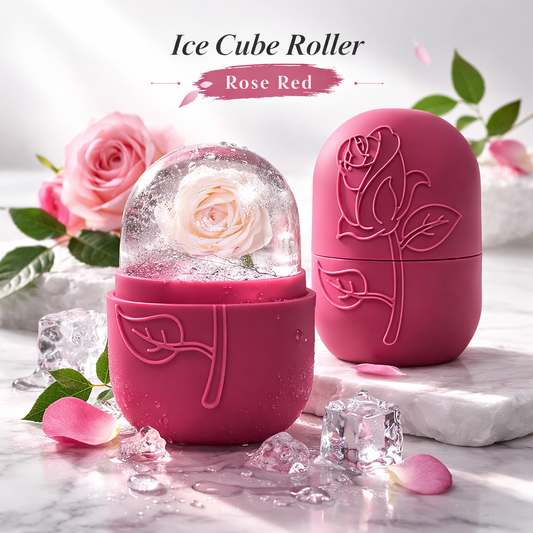 Ice Facial Roller – Silicone Face Ice Mold for Glowing Skin