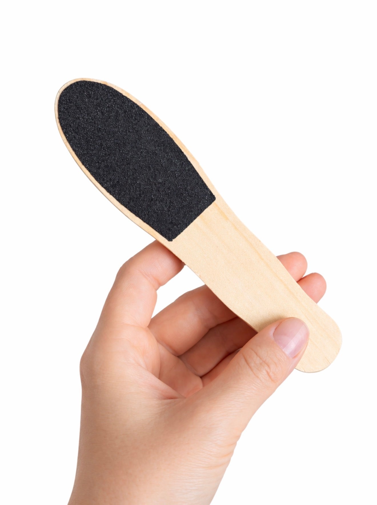 Wooden Foot File Callus Remover – Double Sided Pedicure Foot Rasp for Removing Dead Skin & Smooth Heels