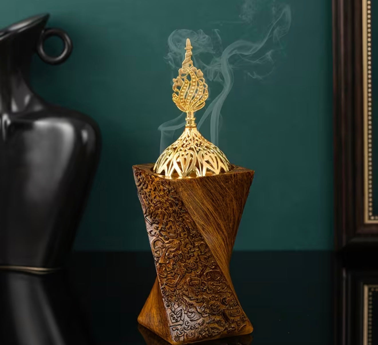 Luxury Bakhoor Burner – Arabic Incense Holder