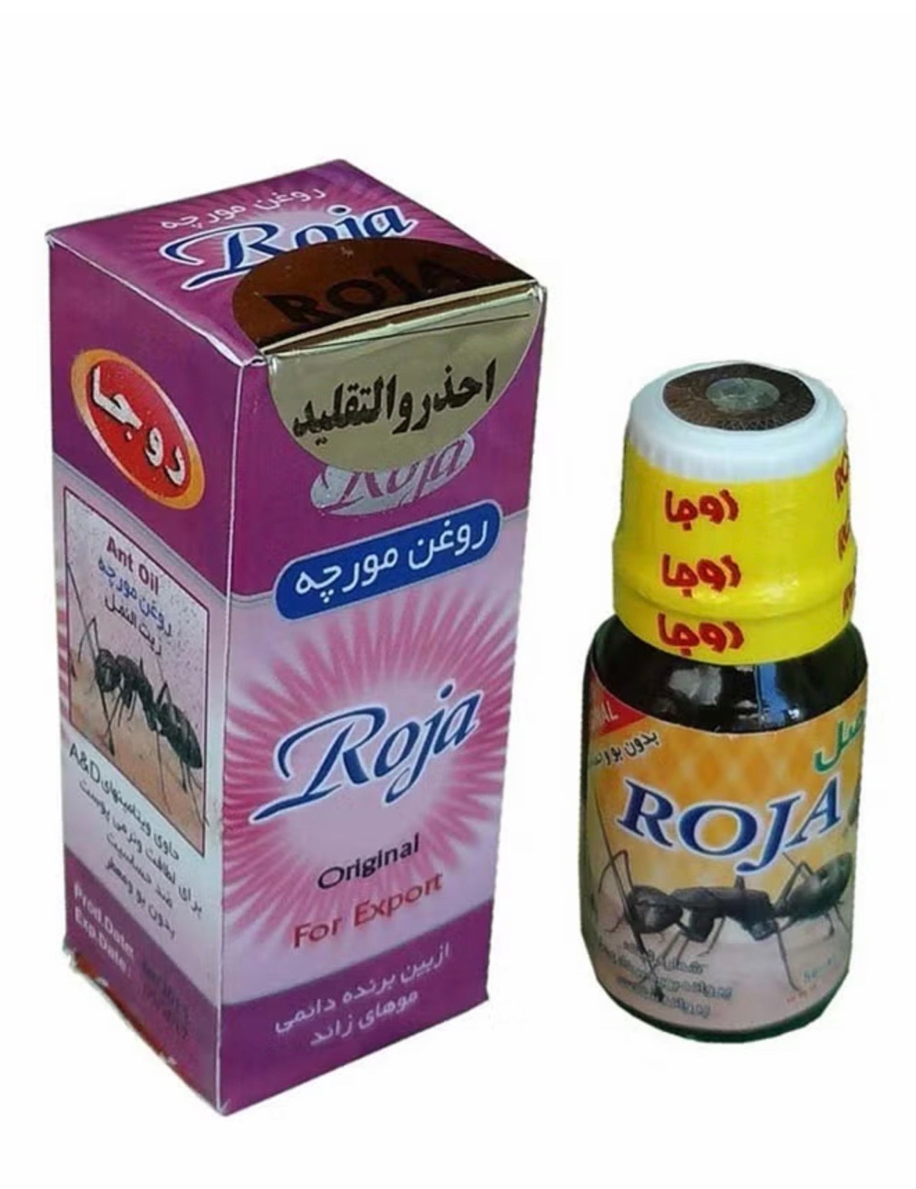 Roja Ant Oil for reducing unwanted hair growth after hair removal